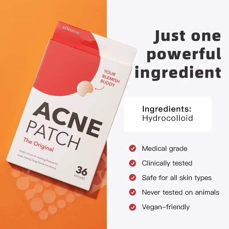 Hydrocolloid Acne Pimple Patches – 36-Pack Blemish Spot Covers